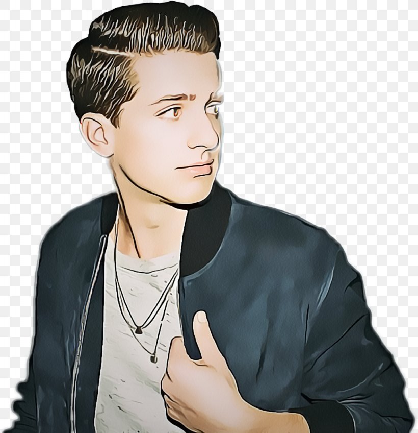Picture Cartoon, PNG, 1024x1060px, Charlie Puth, Black Hair, Cheek, Chin, Cool Download Free