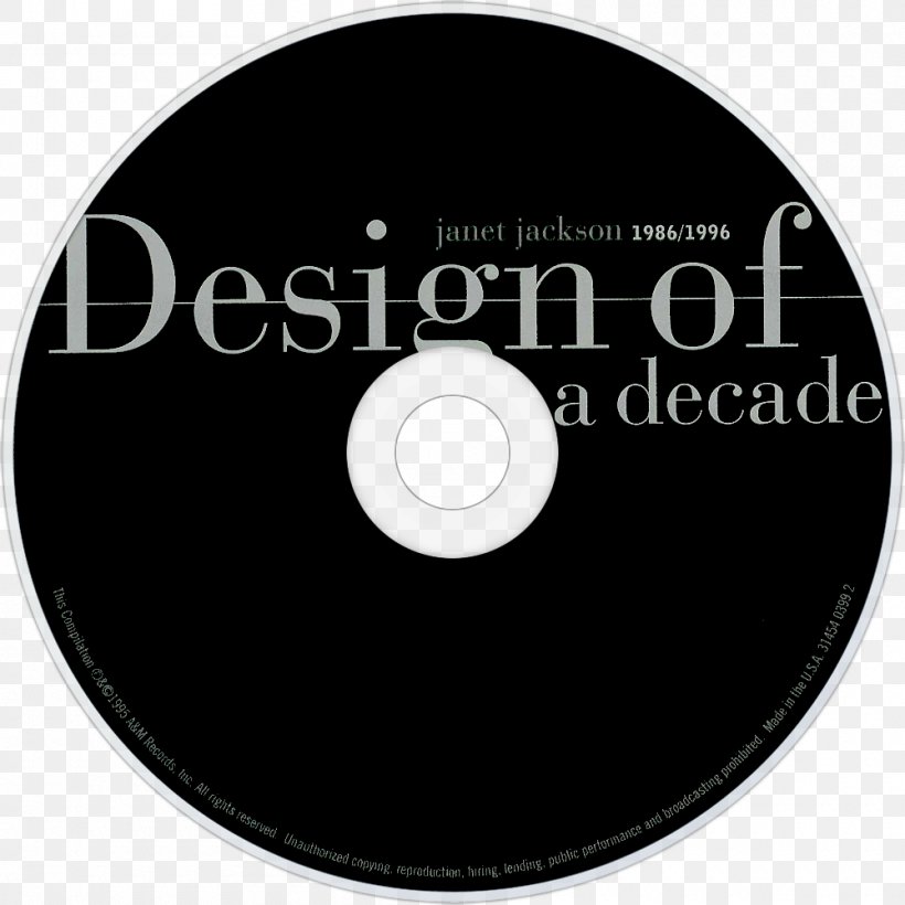 Design Of A Decade 1986/1996 Janet Jackson's Rhythm Nation 1814 Control, PNG, 1000x1000px, Janet, Album, Brand, Compact Disc, Control Download Free