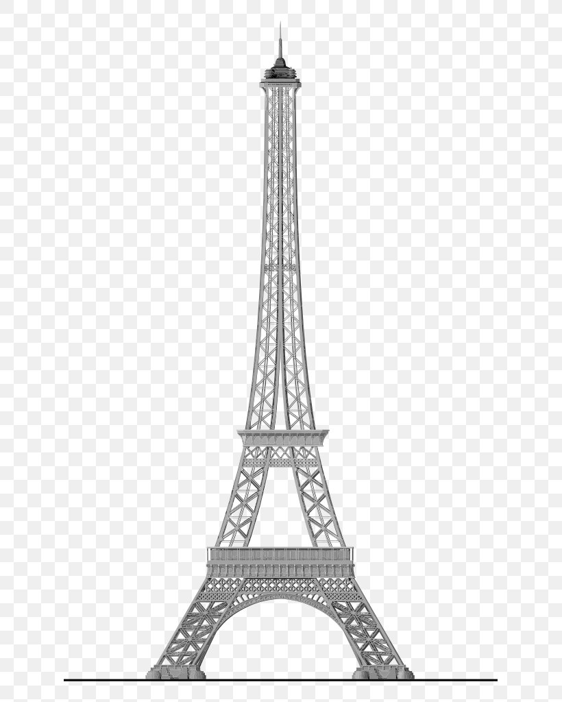 Eiffel Tower Stock Photography Clip Art, PNG, 633x1024px, Eiffel Tower, Black And White, France, Landmark, Monochrome Download Free
