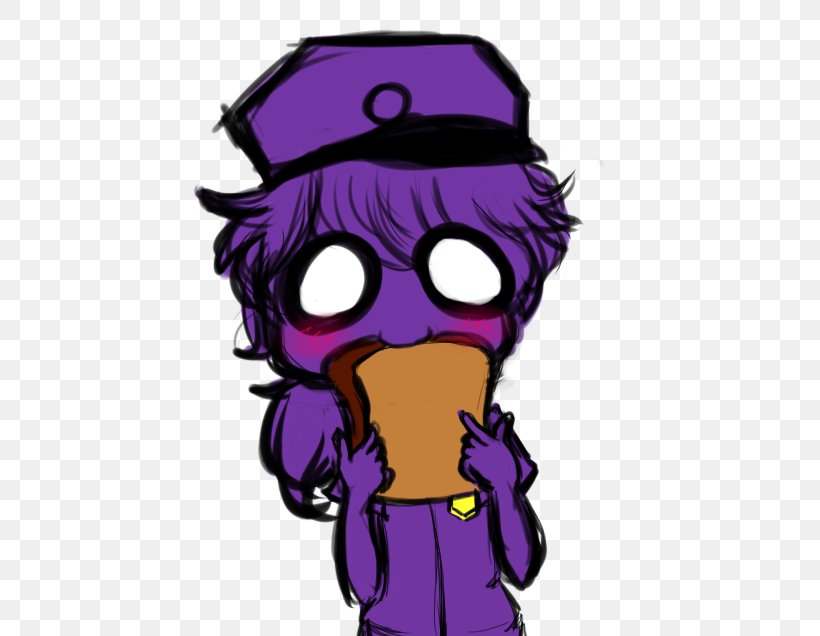 Five Nights At Freddy S Sister Location Toast Bread Purple Man Png 618x636px Toast Art Bread Cake - five nights at freddy s all my fnaf models roblox