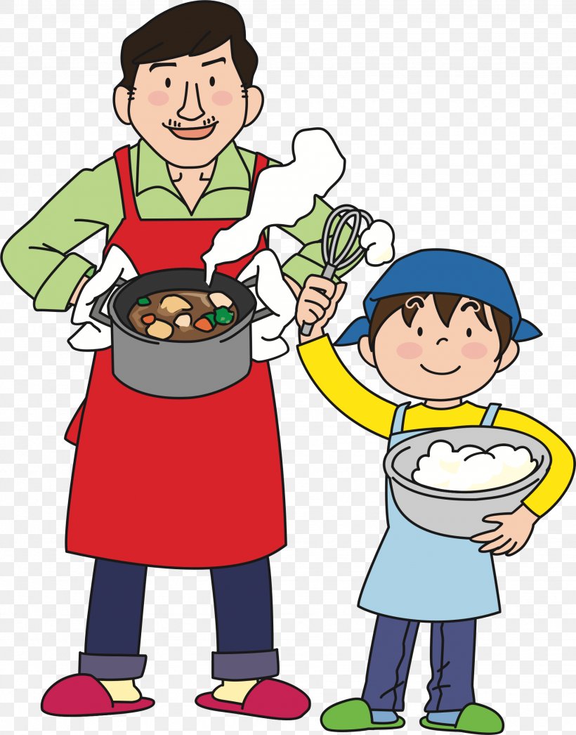 Clip Art Illustration Father Image Cooking, PNG, 1844x2354px, Father, Art, Cartoon, Child, Cook Download Free