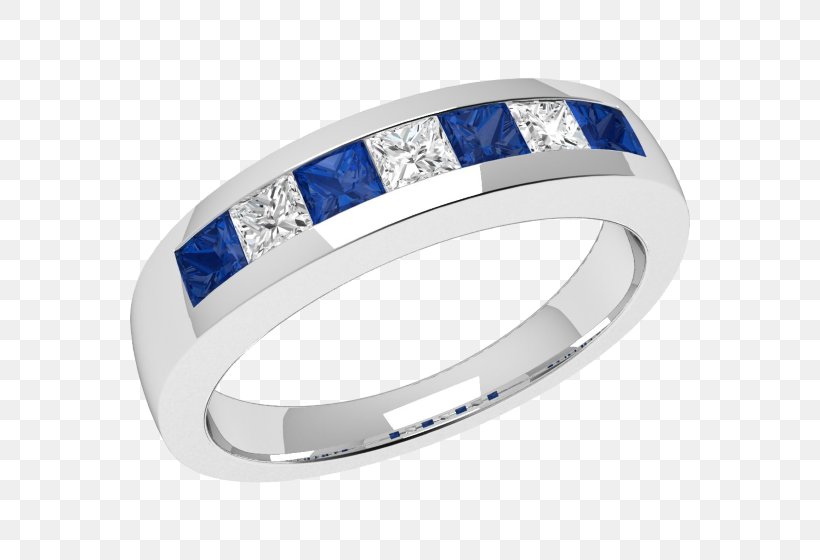 Sapphire Eternity Ring Diamond Ruby, PNG, 560x560px, Sapphire, Brilliant, Diamond, Diamond Cut, Emerald Download Free