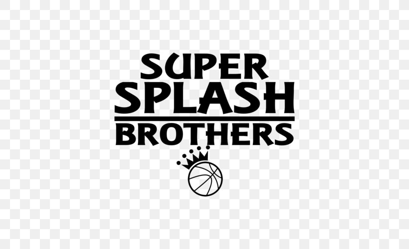 T-shirt Splash Brothers Hoodie Logo, PNG, 500x500px, Tshirt, Area, Black, Black And White, Brand Download Free