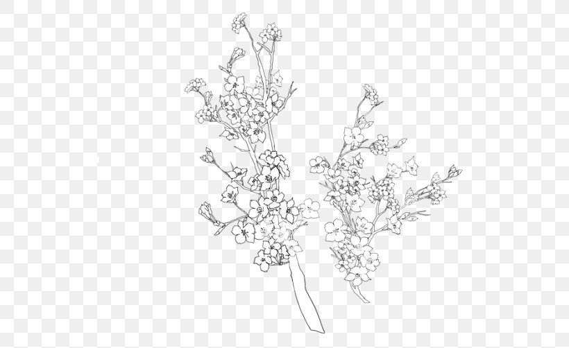 Artificial Flower Drawing Doodle Blossom, PNG, 554x502px, Flower, Art, Artificial Flower, Black And White, Blossom Download Free