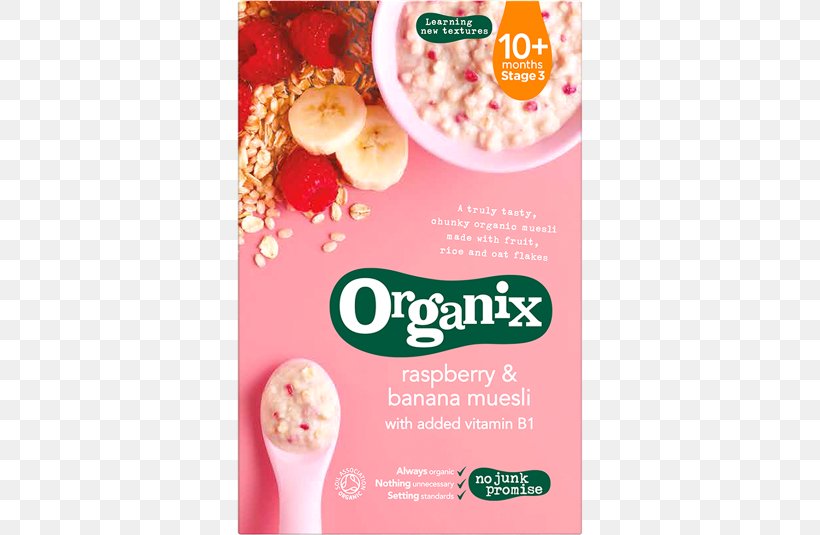 Muesli Organic Food Breakfast Cereal Raspberry, PNG, 500x535px, Muesli, Apple, Banana, Berry, Breakfast Cereal Download Free