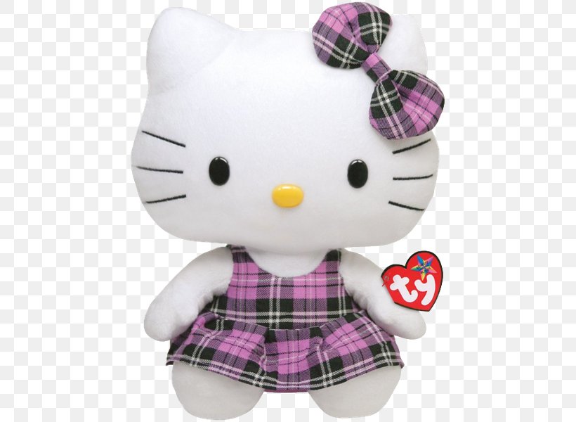 Stuffed Animals & Cuddly Toys Ty Inc. Beanie Babies Hello Kitty, PNG, 462x600px, Stuffed Animals Cuddly Toys, Beanie, Beanie Babies, Beanie Buddy, Clothing Download Free