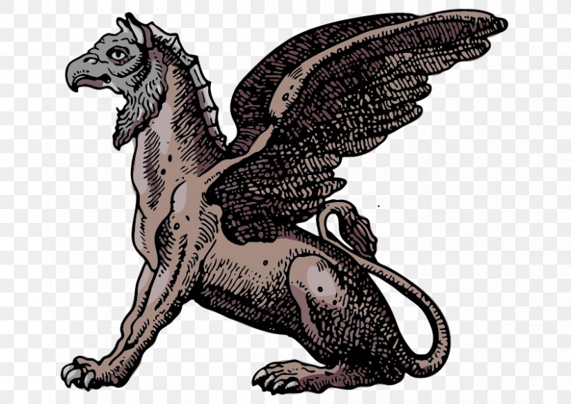 Griffin Heraldry Stock Illustration Clip Art, PNG, 842x596px, Griffin, Art, Cartoon, Dragon, Drawing Download Free