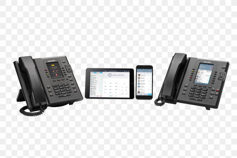 VoIP Phone Voice Over IP Business Telephone System Allworx Corporation, PNG, 1840x1228px, Voip Phone, Business Telephone System, Communication, Corded Phone, Digital Signal 1 Download Free