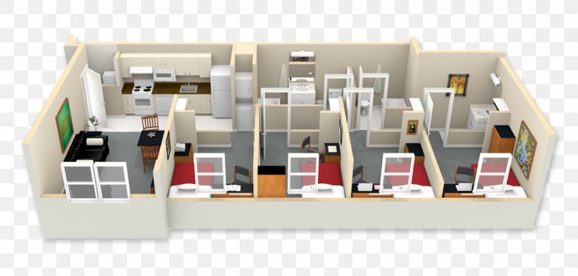 East Stroudsburg University Of Pennsylvania Floor Plan Building House, PNG, 900x431px, Floor Plan, Apartment, Architecture, Bedroom, Building Download Free