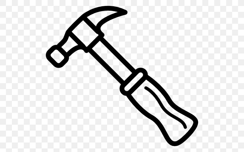 Geologist's Hammer Tool Spanners Clip Art, PNG, 512x512px, Hammer, Black And White, Hammer And Pick, Spanners, Sports Equipment Download Free