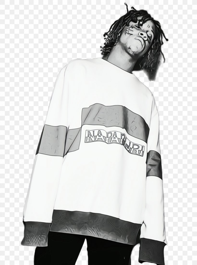 T-shirt Sleeve Hoodie - M Shoulder Jacket, PNG, 1728x2316px, Watercolor, Arm, Blackandwhite, Clothing, Hoodie Download Free