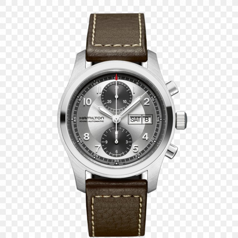 Chronograph Automatic Watch Hamilton Watch Company International Watch Company, PNG, 1200x1200px, Chronograph, Automatic Watch, Brand, Hamilton Khaki Aviation Pilot Auto, Hamilton Watch Company Download Free