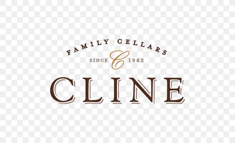 Cline Cellars Sonoma Rhône Wine Region Zinfandel, PNG, 500x500px, Cline Cellars, Brand, California Wine, Common Grape Vine, Logo Download Free