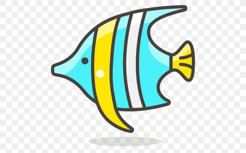Clownfish Moorish Idol, PNG, 512x512px, Fish, Artwork, Beak, Clownfish, Coral Reef Fish Download Free