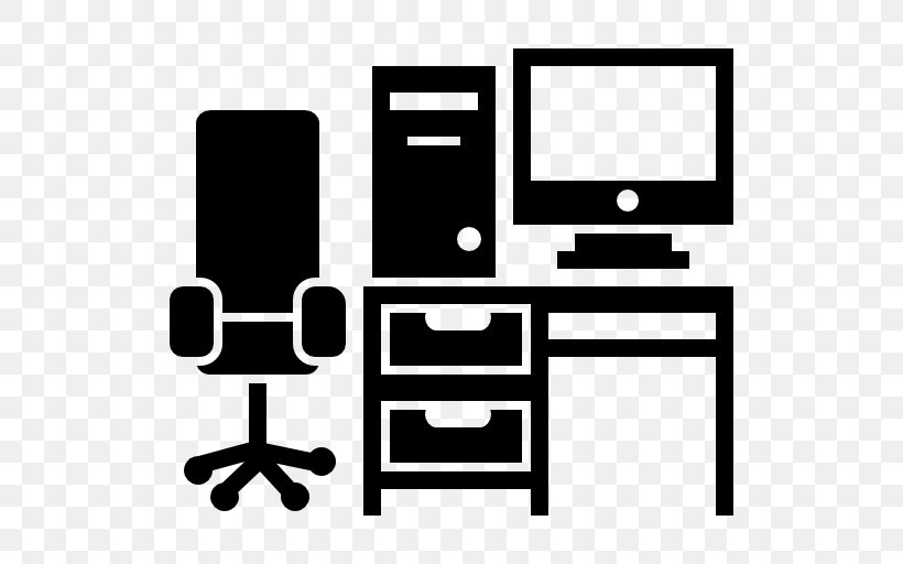 Computer Desk Table Computer Mouse, PNG, 512x512px, Computer Desk, Area, Black, Black And White, Brand Download Free