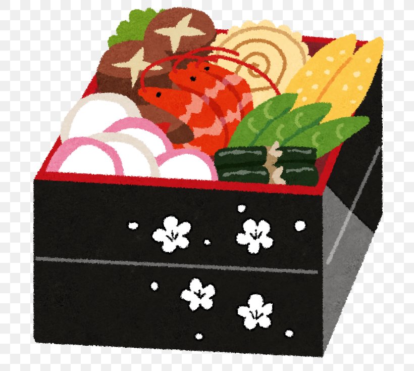 Osechi Zōni Cuisine Japanese New Year Toso, PNG, 734x734px, Osechi, Box, Cuisine, Eating, Food Download Free