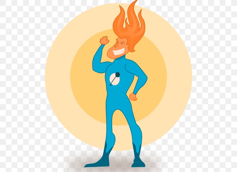 Superhero Flame Clip Art, PNG, 510x594px, Watercolor, Cartoon, Flower, Frame, Heart Download Free