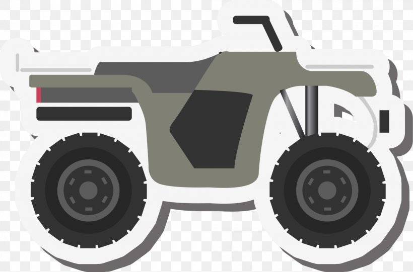 Cartoon All-terrain Vehicle, PNG, 2000x1321px, Cartoon, Allterrain Vehicle, Animation, Automotive Design, Automotive Tire Download Free