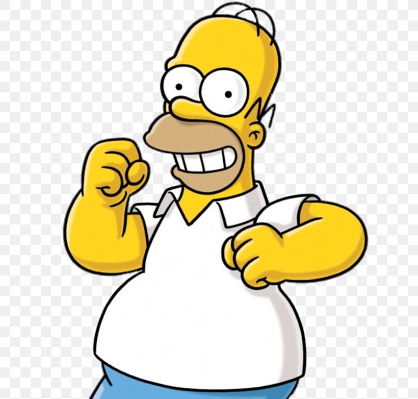 Homer Simpson Marge Simpson Lisa Simpson Bart Simpson Television, PNG, 634x782px, Homer Simpson, Bart Simpson, Beak, Bird, Character Download Free