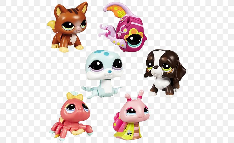 Littlest Pet Shop Action & Toy Figures, PNG, 500x500px, Littlest Pet Shop, Action Toy Figures, Animal Figure, Carnivoran, Dog Download Free