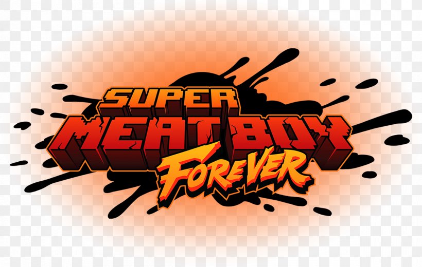 Super Meat Boy Forever Nintendo Switch Video Game Team Meat, PNG, 1200x761px, Super Meat Boy Forever, Android, Brand, Indie Game, Logo Download Free