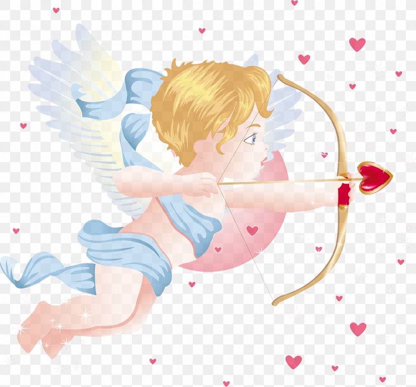 Cherub Cupid Angel Clip Art, PNG, 1200x1119px, Watercolor, Cartoon, Flower, Frame, Heart Download Free
