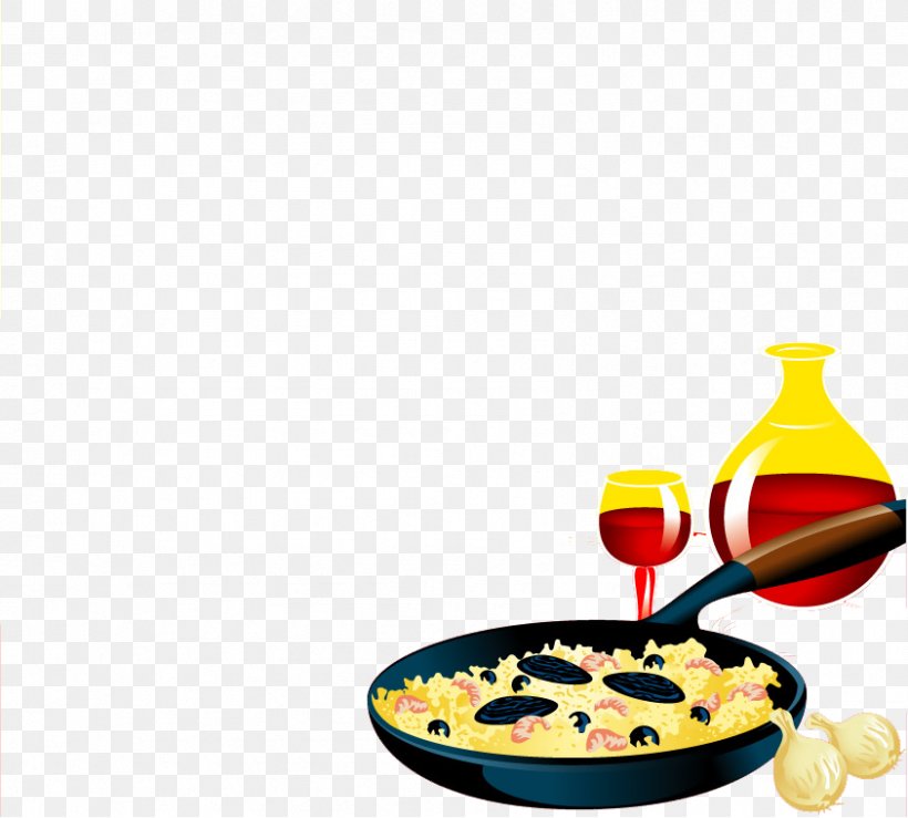 Food Illustration, PNG, 843x760px, Food, Cartoon, Comics, Drinkware, Frying Pan Download Free