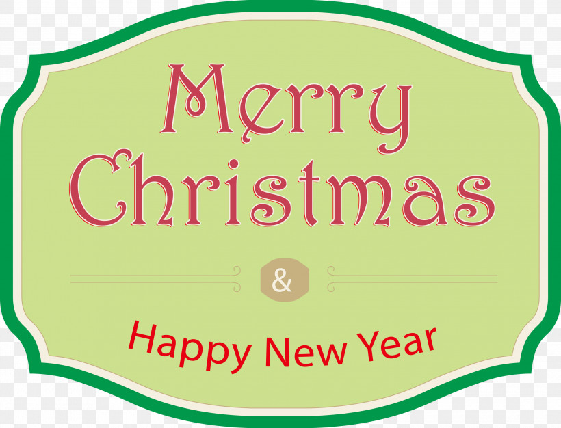 Merr Christmas Happy New Year 2022, PNG, 3000x2292px, Happy New Year, Christmas Day, Green, Happiness, Line Download Free