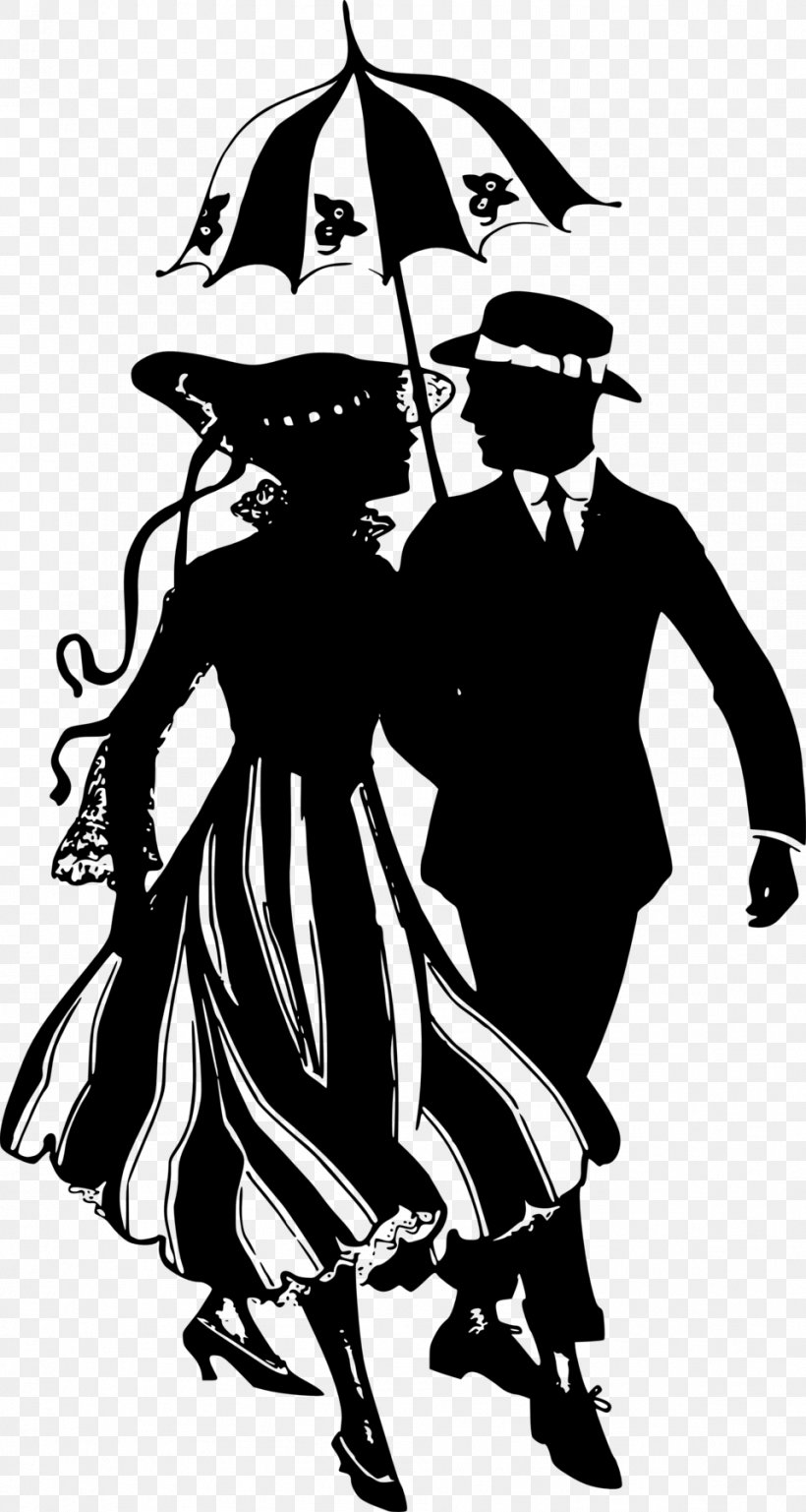Woman Silhouette Clip Art, PNG, 958x1796px, Woman, Art, Black And White, Couple, Fictional Character Download Free