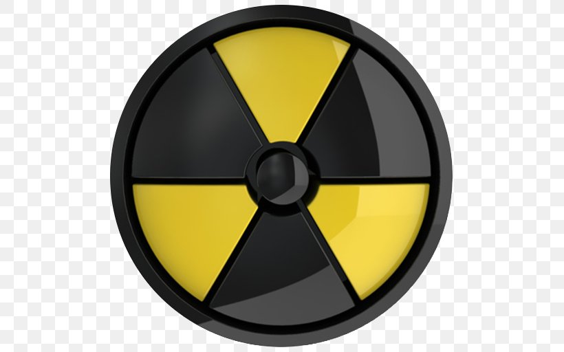 Radiation Radioactive Decay Sign Hazard Symbol, PNG, 512x512px, Radiation, Biological Hazard, Dosimetry, Hazard Symbol, Ionizing Radiation Download Free