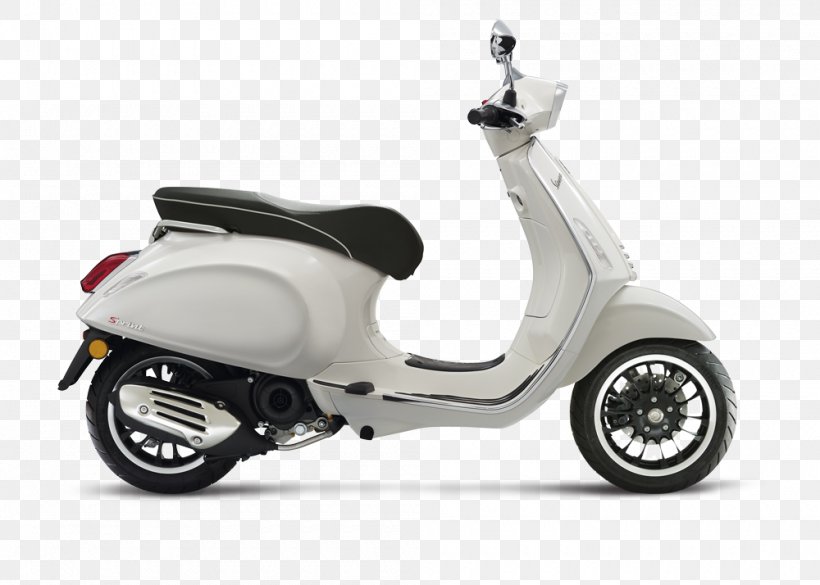 Scooter Vespa Sprint Vespa GTS Motorcycle, PNG, 1000x714px, Scooter, Automotive Design, Car Dealership, Fourstroke Engine, Motor Vehicle Download Free
