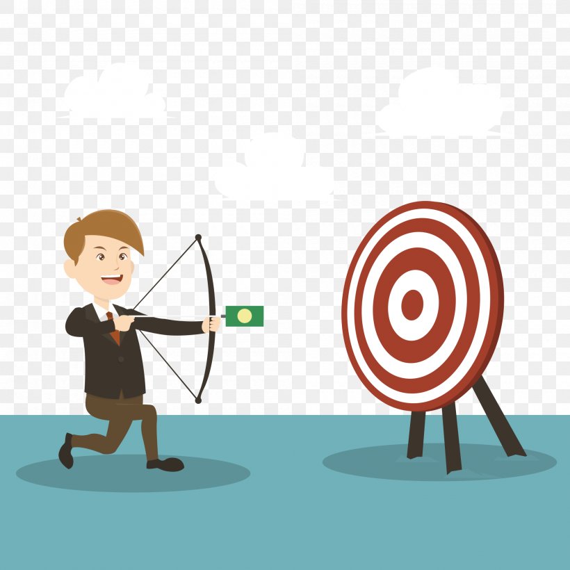 Business Illustration, PNG, 2000x2000px, Business, Archery, Bow, Cartoon, Commerce Download Free