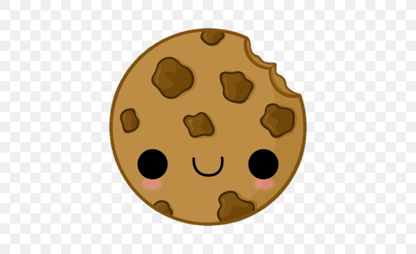 Chocolate Chip Cookie Milk Biscuits Kavaii, PNG, 500x500px, Chocolate Chip Cookie, Biscuit, Biscuits, Brown, Chocolate Download Free