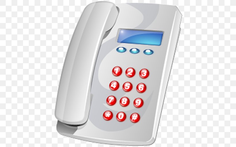 Telephone Icon Design, PNG, 512x512px, Telephone, Corded Phone, Electronics, Email, Hardware Download Free