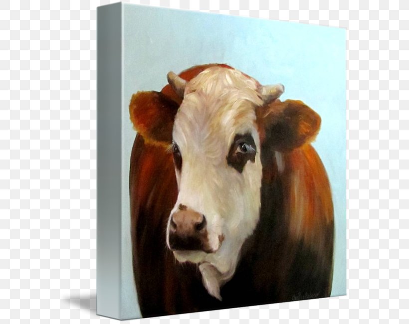 Dairy Cattle Painting Holstein Friesian Cattle Gallery Wrap Canvas, PNG, 585x650px, Dairy Cattle, Animal, Canvas, Cattle, Cattle Like Mammal Download Free