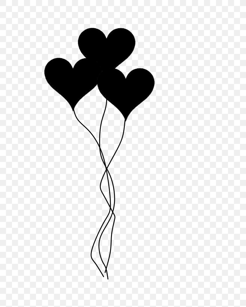 Love Balloons Silhouette Clip Art Heart, PNG, 768x1024px, Balloon, Art, Blackandwhite, Drawing, Heart Download Free