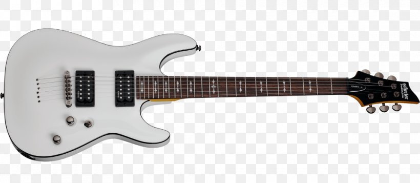 Schecter Guitar Research Omen-7 Electric Guitar Schecter Omen 6 Schecter Guitar Research Omen-7 Electric Guitar, PNG, 960x419px, Schecter Guitar Research, Acoustic Electric Guitar, Bass Guitar, Bridge, Electric Guitar Download Free