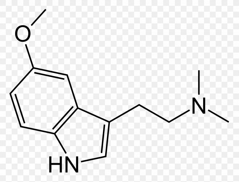 Serotonin 5-MeO-DMT N,N-Dimethyltryptamine Tryptophan, PNG, 1920x1460px, Serotonin, Acid, Amino Acid, Area, Black Download Free