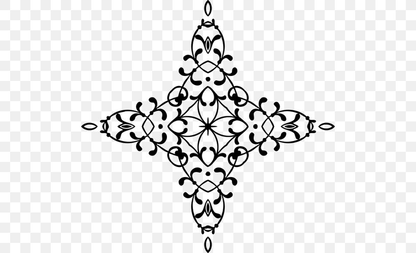 Symbol Clip Art, PNG, 500x500px, Symbol, Area, Black And White, Branch, Christmas Decoration Download Free