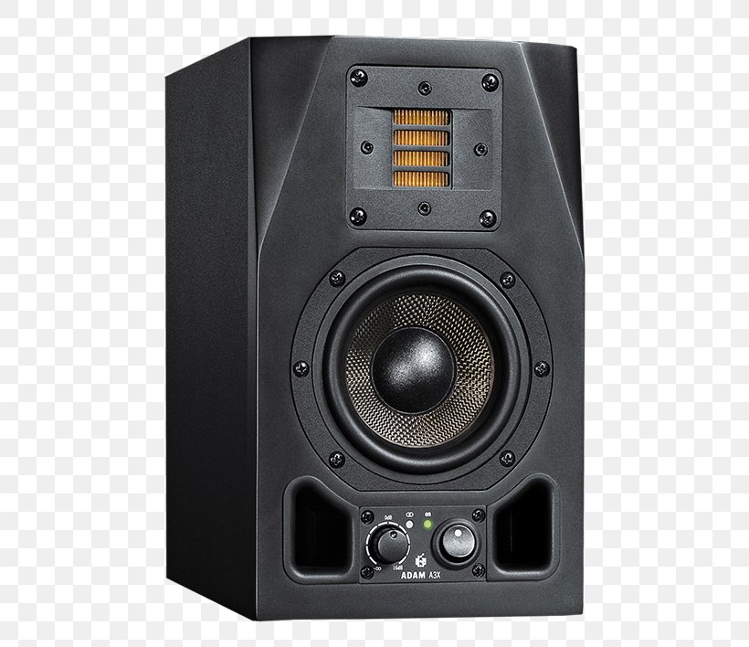 ADAM Audio AX Series Studio Monitor Loudspeaker Powered Speakers, PNG, 542x708px, Adam Audio Ax Series, Adam Audio, Audio, Audio Equipment, Audio Signal Download Free
