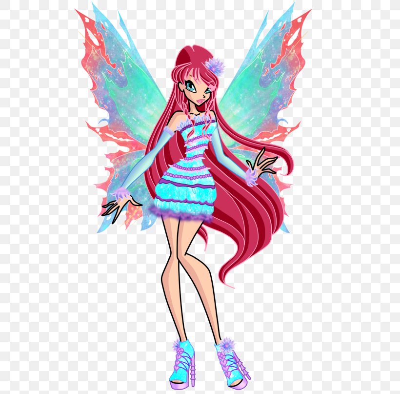 Bloom Musa Mythix Winx Club, PNG, 582x807px, Watercolor, Cartoon, Flower, Frame, Heart Download Free