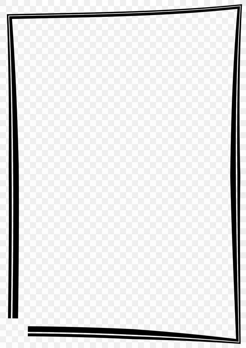 Borders And Frames Picture Frames Black Clip Art, PNG, 1697x2400px, Borders And Frames, Area, Black, Black And White, Blog Download Free