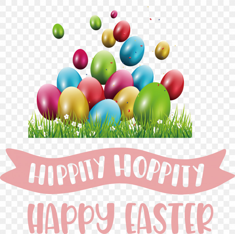 Hippity Hoppity Happy Easter, PNG, 3000x2982px, Hippity Hoppity, Animation, Cartoon, Easter Bunny, Easter Egg Download Free