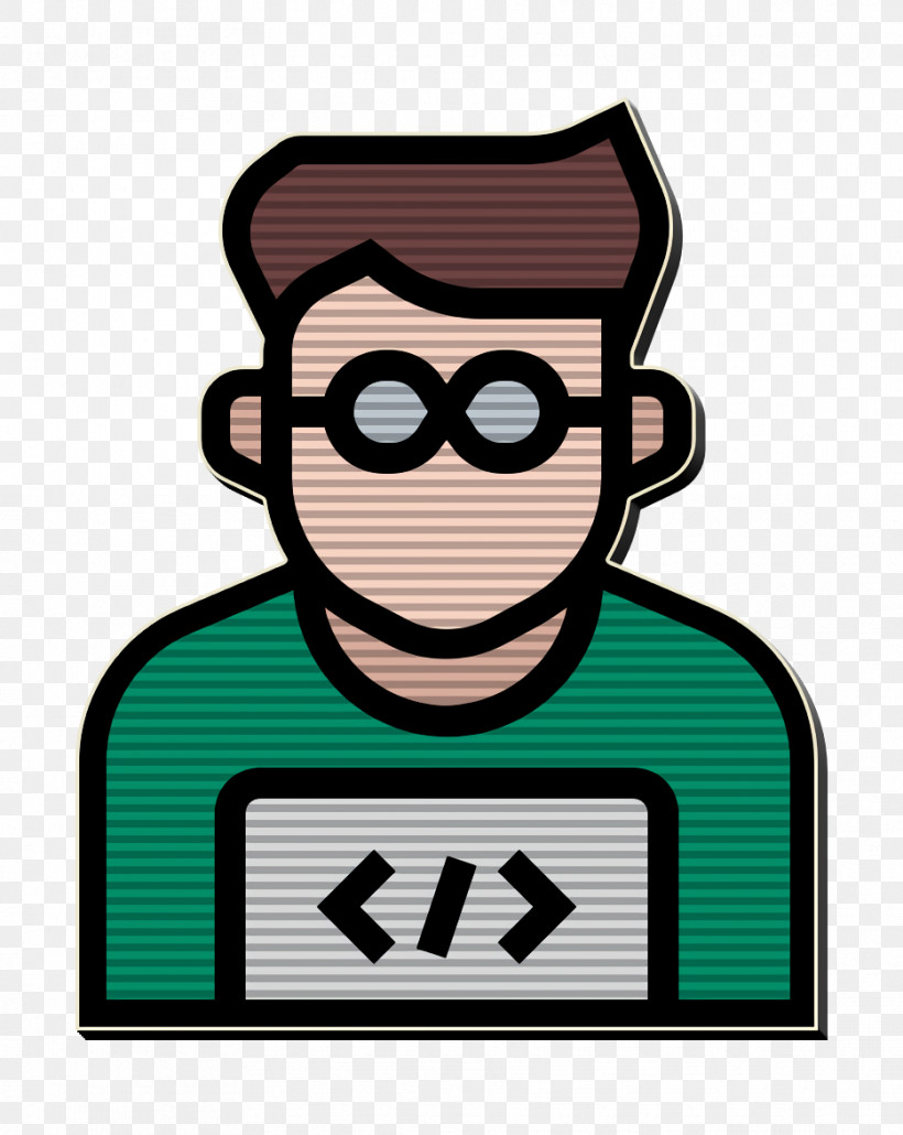 Professions And Jobs Icon Programmer Icon Jobs And Occupations Icon, PNG, 934x1174px, Professions And Jobs Icon, Cartoon, Glasses, Green, Jobs And Occupations Icon Download Free