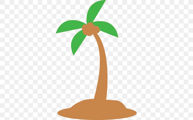Tree Emoji Arecaceae Sticker Text Messaging, PNG, 512x512px, Tree, Arecaceae, Coconut, Email, Emoji Download Free