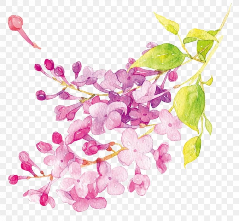 Watercolor Painting Flower Illustration, PNG, 1200x1112px, Watercolor Painting, Art, Blossom, Branch, Cherry Blossom Download Free