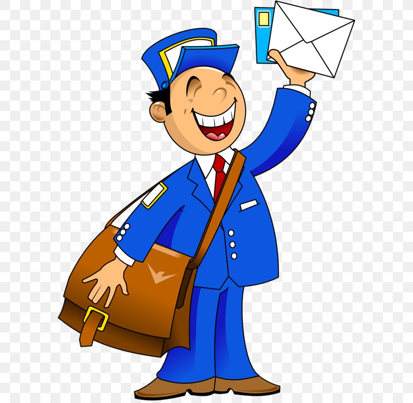 Mail Carrier Clip Art, PNG, 592x800px, Mail Carrier, Artwork, Copyright, Drawing, Human Behavior Download Free