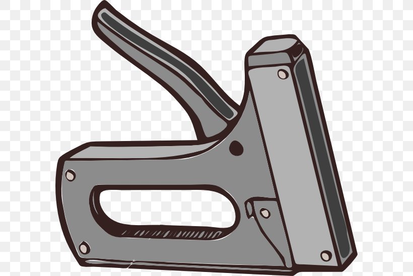Nail Gun Firearm Staple Gun Clip Art, PNG, 600x548px, Nail Gun, Auto Part, Clip, Firearm, Hardware Download Free
