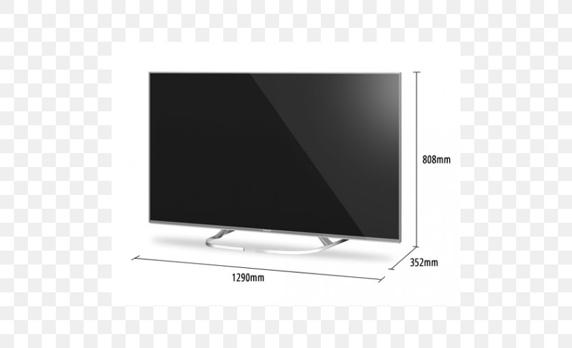 Panasonic LED-backlit LCD Ultra-high-definition Television 4K Resolution High-dynamic-range Imaging, PNG, 500x500px, 4k Resolution, Panasonic, Computer Monitor, Computer Monitor Accessory, Display Device Download Free