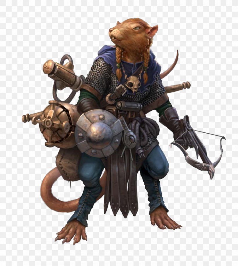 Rat Pathfinder Roleplaying Game Female Role-playing Game, PNG, 861x962px, Rat, Action Figure, Character, Concept Art, Fantasy Download Free